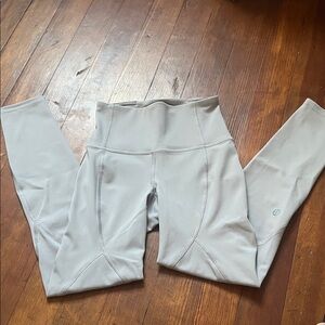 Lululemon Athletica Light Grey Leggings